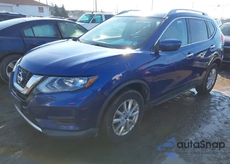 2017 Nissan Rogue Sv из США, поврежденный, VIN KNMAT2MV2HP554124